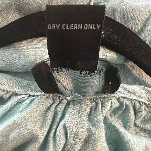 Cynthia Rowley Women’s Linen Blend Top Sz 1X Embroidered - Picture 5 of 6